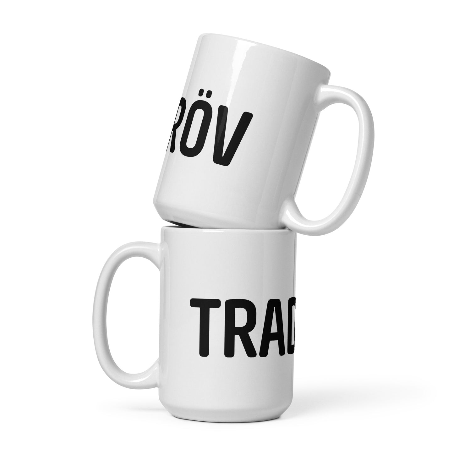 Traderöv - White glossy mug